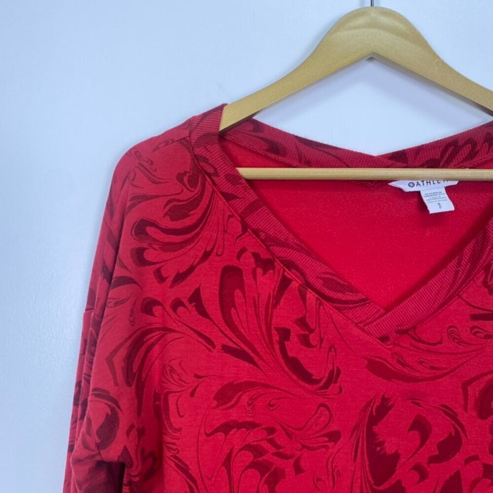 Athleta Coaster Luxe V Neck Sweatshirt - Picture 4 of 11